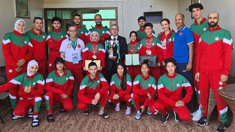 أربع ميداليات ذهبية وميدالية فضية وميداليتين برونزيتين للمنتخب المغربي للتايكواندو في اليوم الأول من البطولة الأفريقية المقامة برواندا