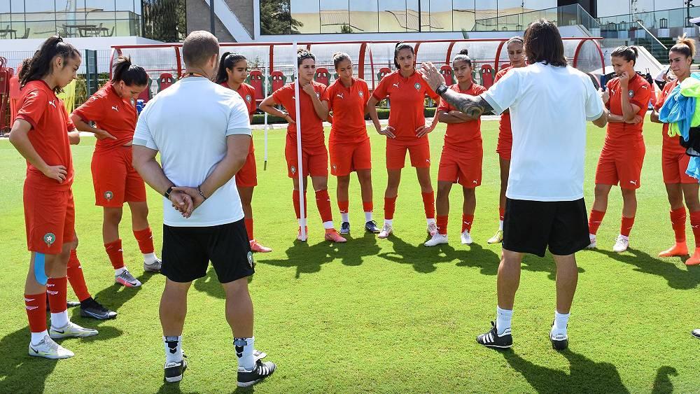 بعد تأهله إلى نهائي "كان السيدات".. المنتخب المغربي النسوي يجري أولى حصصه التدريبية استعدادا لمواجهة جنوب أفريقيا