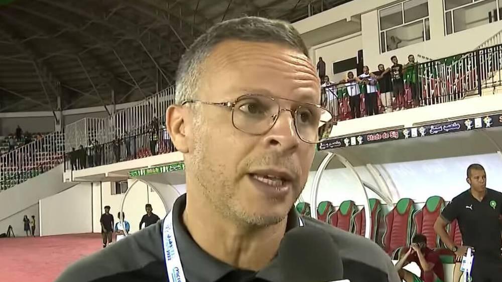 محمد وهبي: "جئنا للسعودية من أجل التتويج بلقب كأس العرب للشباب ونسعى لتقديم صورة مشرفة عن الكرة المغربية"