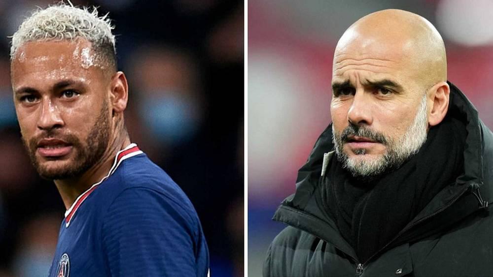 غوارديولا ينفي خبر اهتمامه بخدمات البرازيلي نيمار