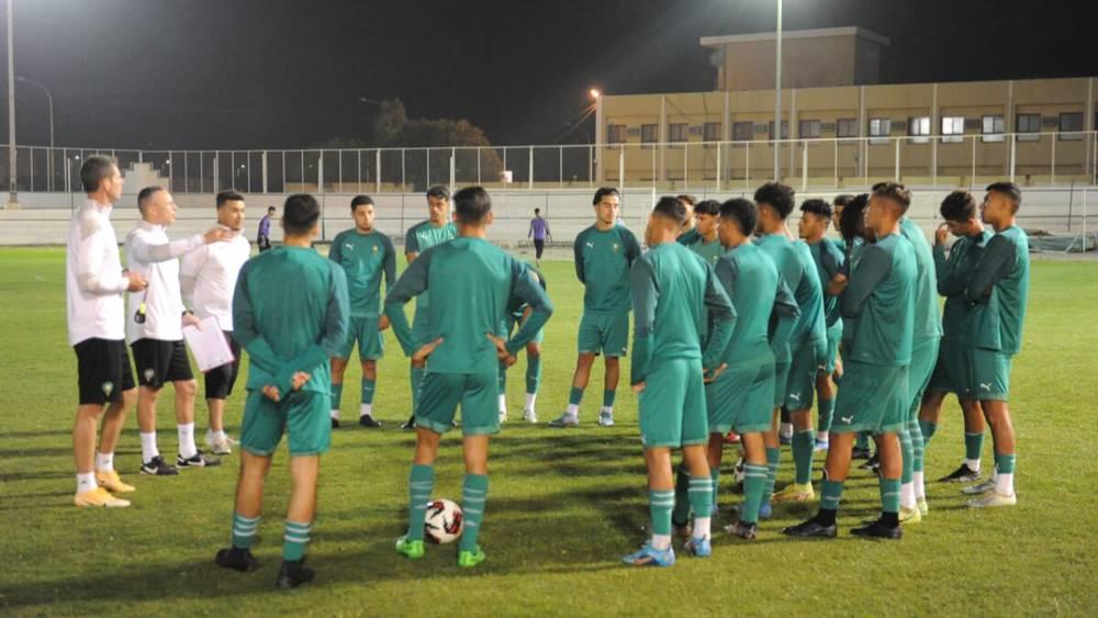 كأس العرب للشباب/ المنتخب المغربي يجري آخر حصة تدريبية تأهبا لمواجهة نظيره السوداني غدا الجمعة