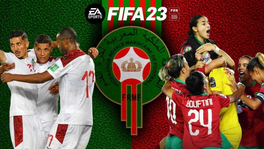 سابقة.. المغرب سيكون حاضرا في لعبة "فيفا 2023" بمنتخبي الذكور والإناث