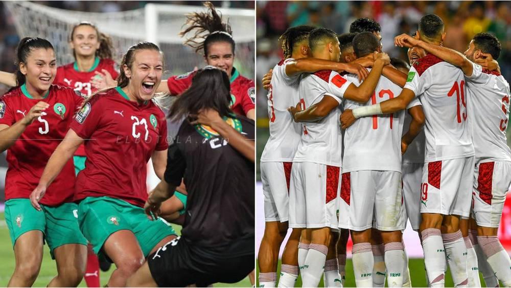 "في الطريق من أجل التاريخ".. لاعبو المنتخب المغربي يساندون "لبؤات الأطلس" قبل نهائي "كان السيدات" أمام جنوب أفريقيا