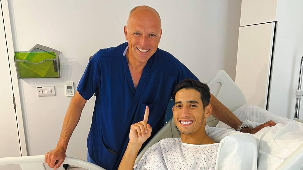 أكرد بعد عمليته الجراحية: "مستعد للعمل بكل قوة كما فعلت دائما حتى أعود أقوى إن شاء الله"