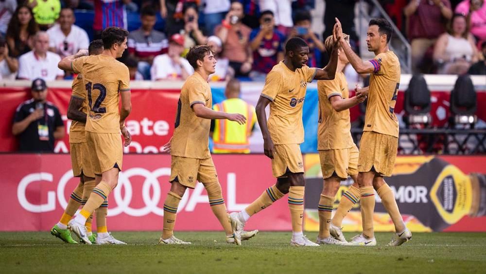 برشلونة يهزم نيويورك ريد بولز (2-0) في ختام جولته الإعدادية للموسم المقبل