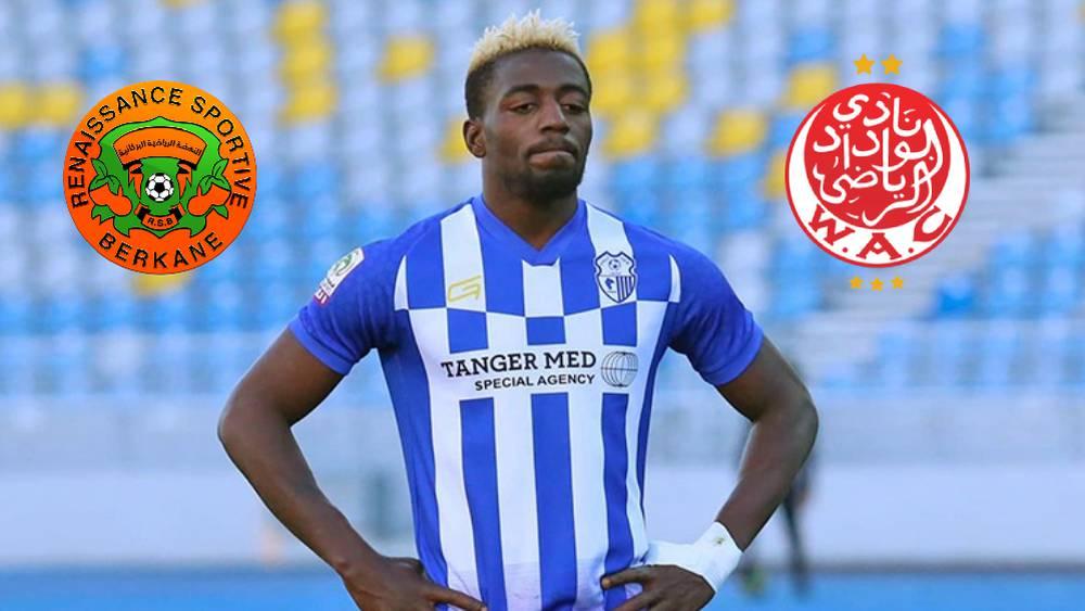 صراع ثنائي بين الوداد ونهضة بركان لضم المهاجم أكسيل مايي