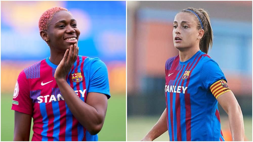النيجيرية أسيسيات أوشولا والإسبانية أليكسيا بوتياس ضمن قائمة الـ20 لاعبة المرشحة للفوز بـ"الكرة الذهبية للسيدات 2022"