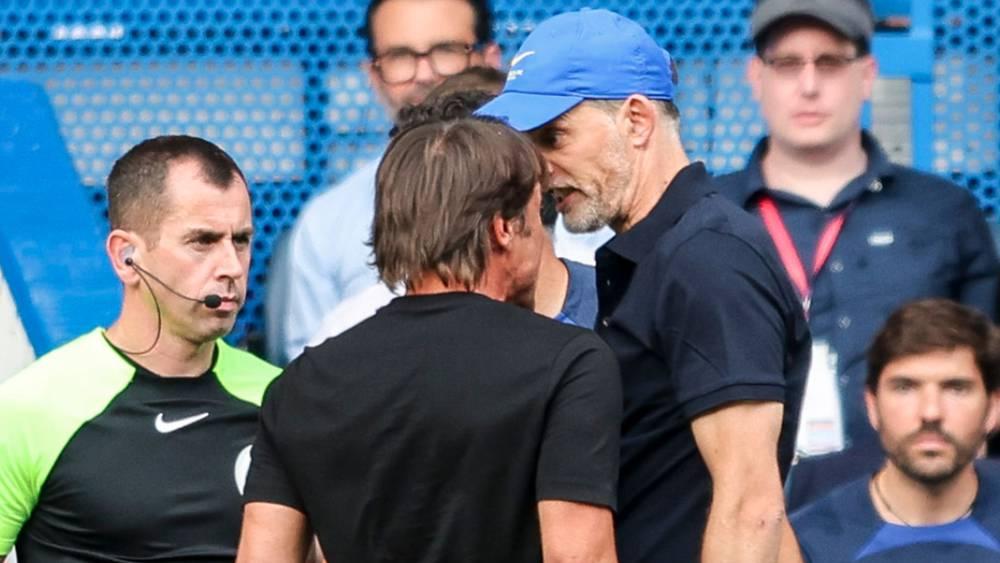 كونتي: "شجاري مع توخيل لا يخص أي شخص غيرنا وأتقبل البطاقة الحمراء"