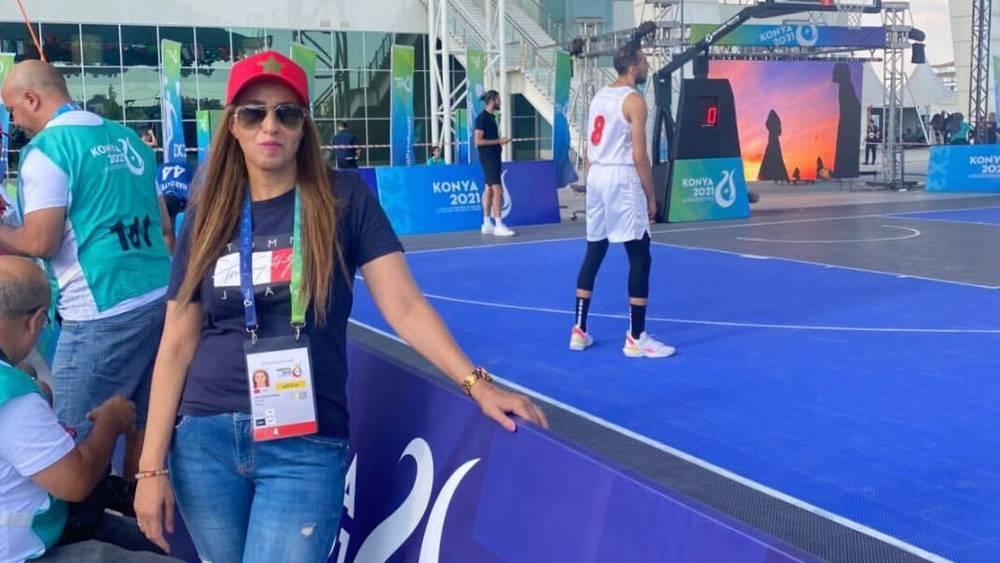 الزميلة حنان الشفاع رئيسة لجنة التواصل بنادي يوسفية برشيد