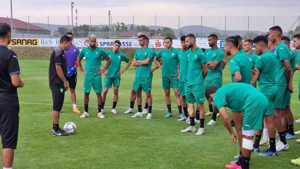 La Sélection Marocaine des joueurs locaux s’entraine en Autriche