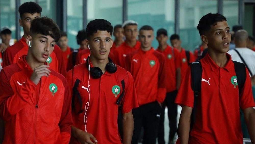 المنتخب المغربي تحت 17 سنة يحط رحاله في وهران للمشاركة في كأس العرب للناشئين