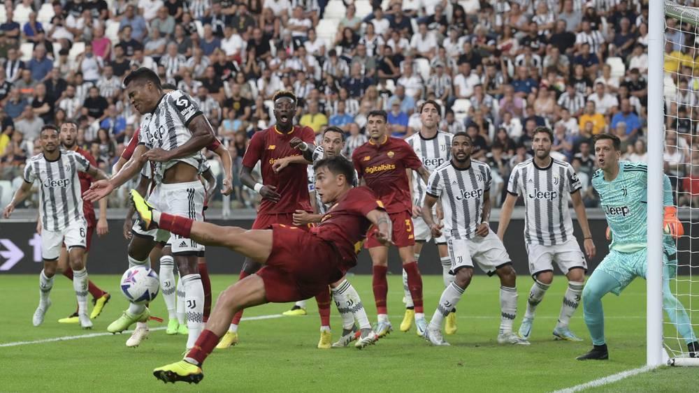 روما يتعادل مع يوفنتوس في الدوري الإيطالي