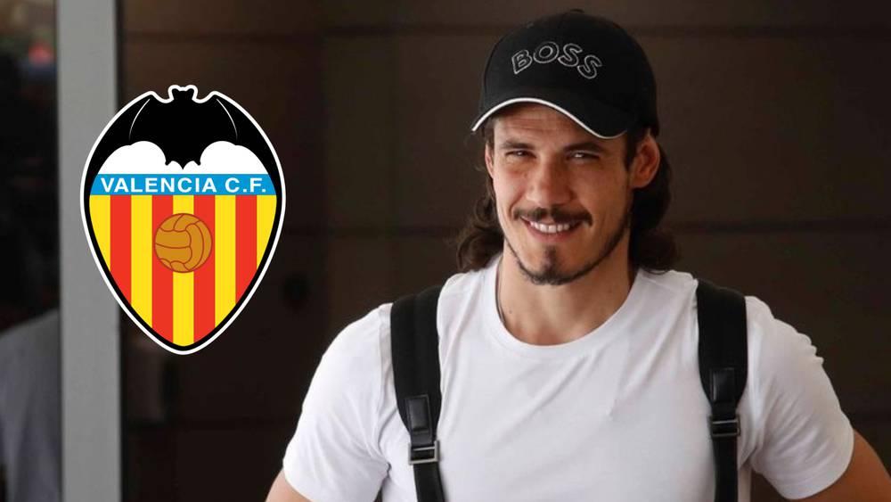 كافاني يصل إسبانيا لتوقيع عقد انتقاله إلى فالنسيا لمدة موسمين