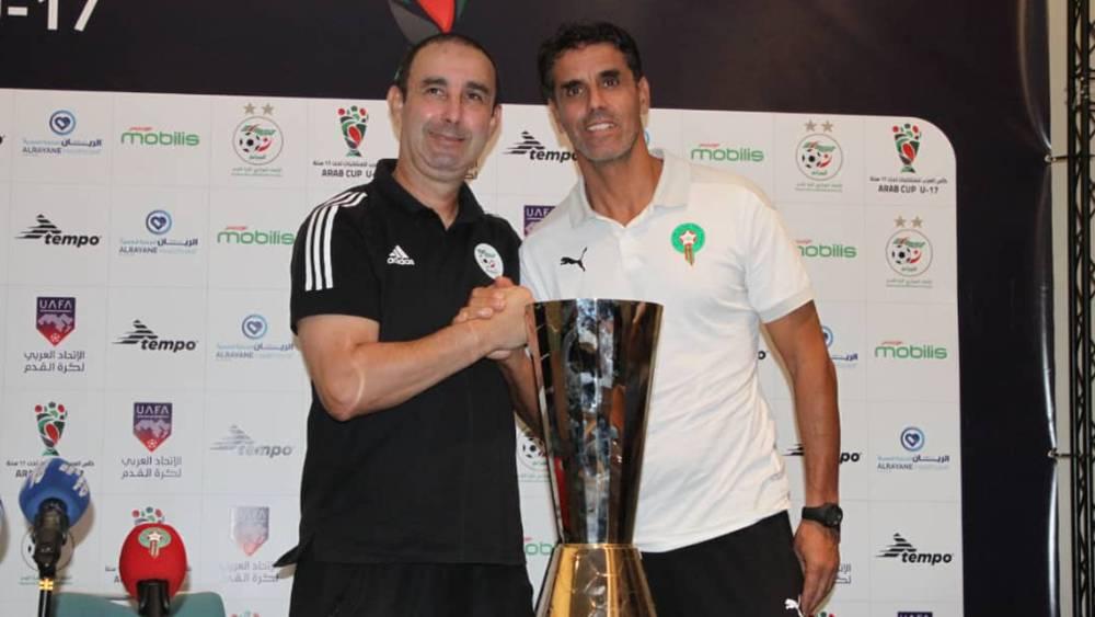 كأس العرب للناشئين/ مدرب المنتخب الجزائري: "أهنئ المغرب على تأهله المستحق للنهائي.. نسعى للتتويج باللقب وإسعاد جماهيرنا"