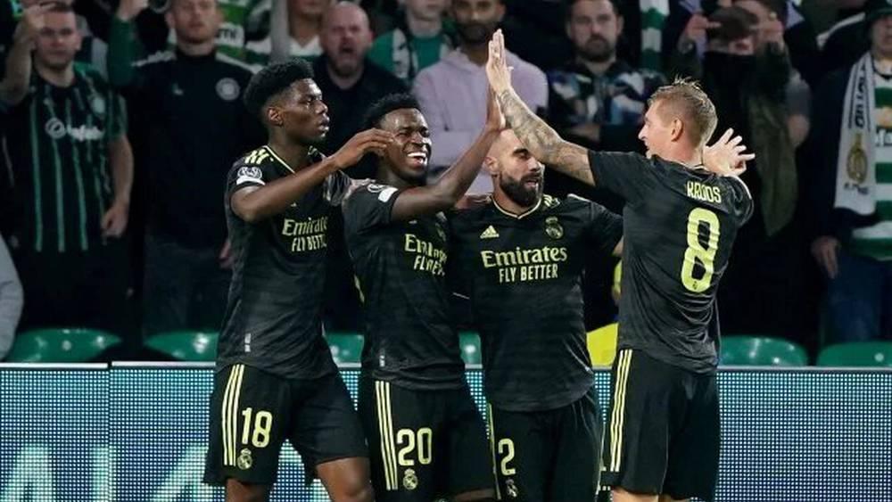 Ligue des champions : le Real Madrid montre sa supériorité à Glasgow