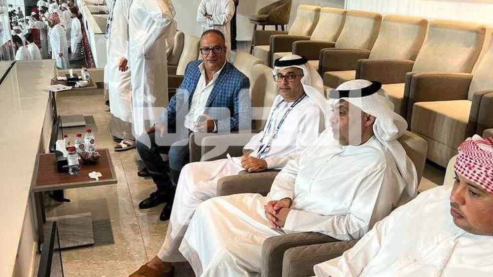 البدراوي يستغل تواجده في الإمارات من أجل حضور مواجهة الجزيرة والعين