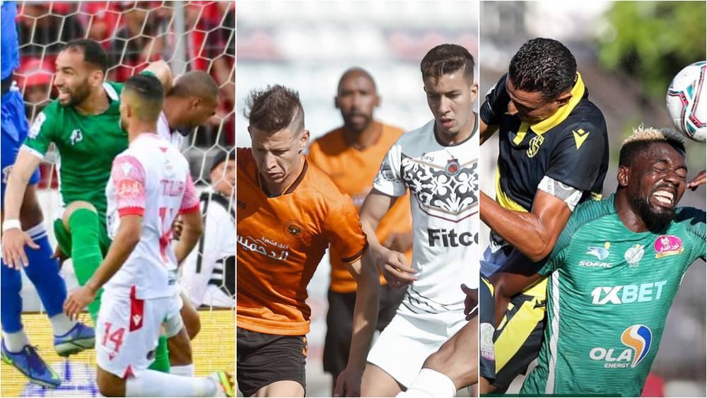 مباريات اليوم من البطولة الاحترافية "إنوي"/ الرجاء وأ. خريبكة ون. بركان من أجل تصحيح المسار والوداد وأ. آسفي و المغرب التطواني من أجل الالتحاق بالصدارة