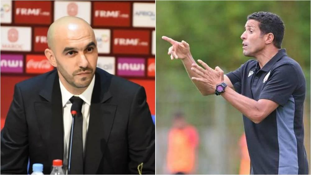 عموتة: "الركراكي يمثلنا جميعا كمدربين مغاربة ونسانده في كل اختياراته"