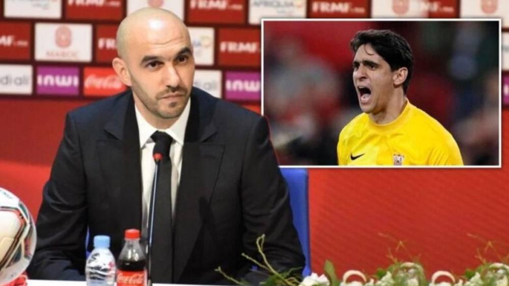 الركراكي: "بونو من أفضل الحراس في العالم"