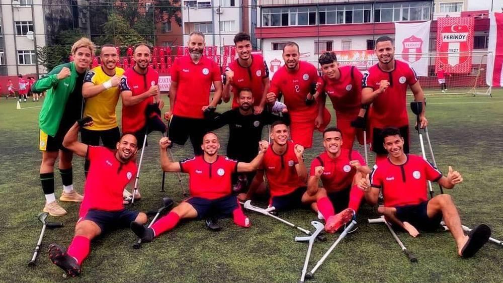 المنتخب المغربي لمبتوري الأطراف يدشن رحلته في مونديال "تركيا 2022" بانتصار على إيرلندا بسداسية نظيفة