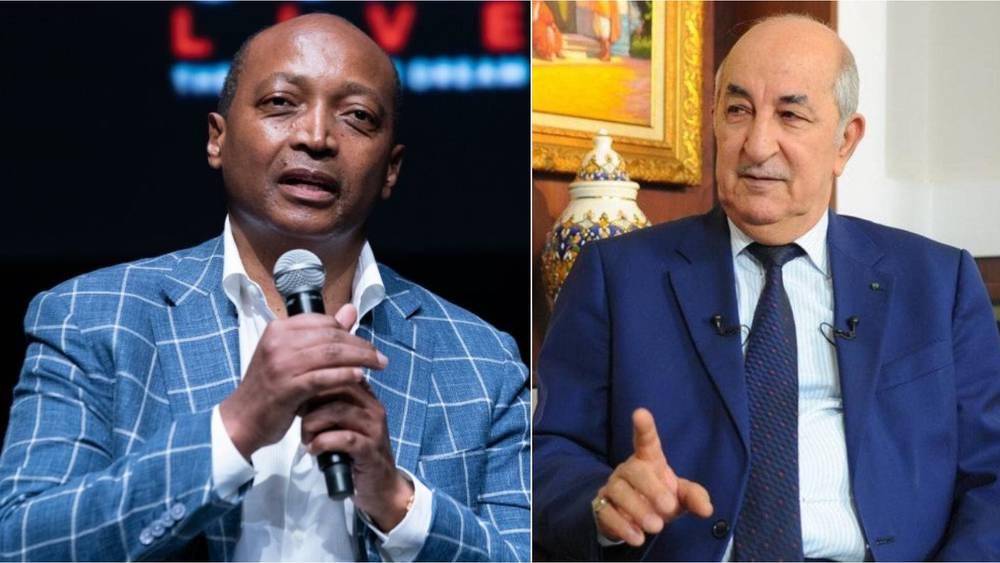 موتسيبي: "لدي انطباع أن الرئيس الجزائري تبون يحب كرة القدم وأتمنى تتويج أحد المنتخبات الأفريقية بالمونديال"