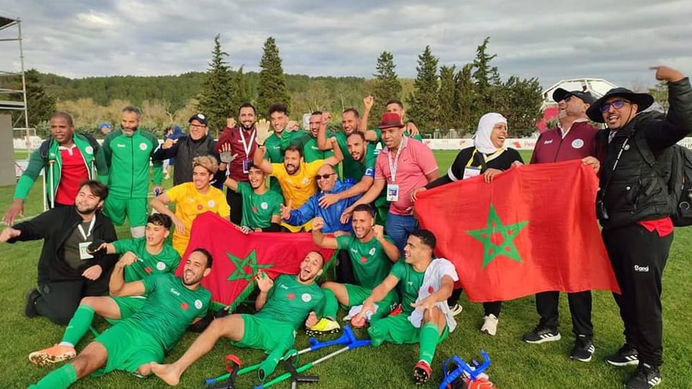 Coupe du Monde de football pour amputés - Le Maroc bat le Brésil et se classe 5ème