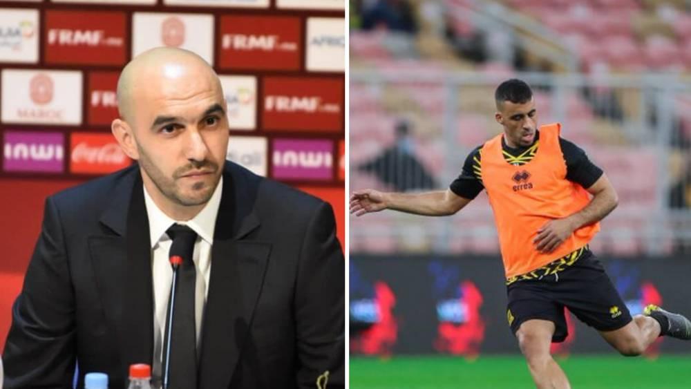 الركراكي: "أنا من سيتحمل مسؤولية أي قرار يخصّ حمد الله وليس هناك لاعب مغربي قادر بمفرده على جعلك تفوز بالمباريات"