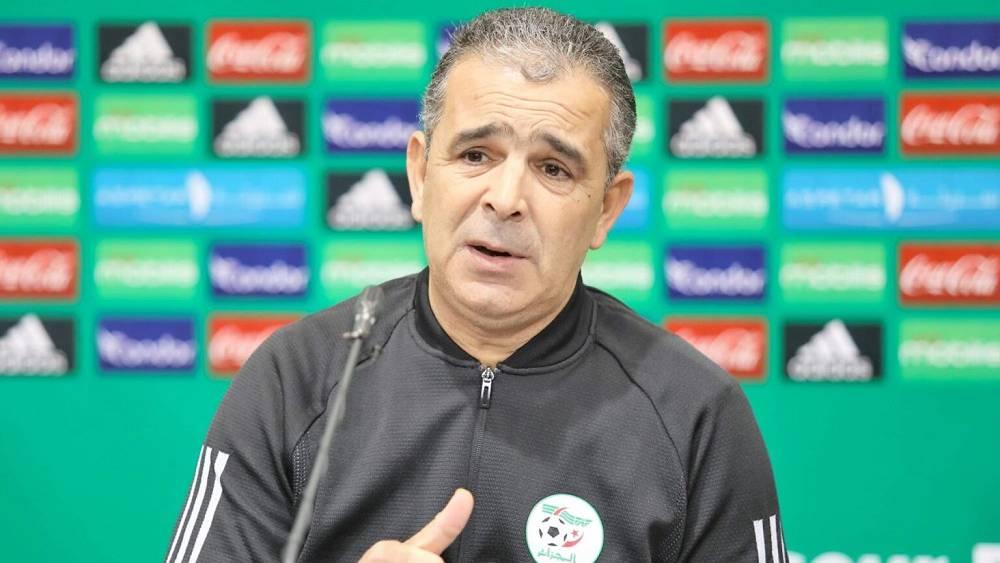 مدرب المنتخب الجزائري لأقل من 20 سنة يستقيل من منصبه بعد الهزيمة أمام المغرب