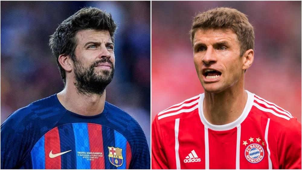 مولر عن اعتزال بيكيه: "كنتَ دائمًا خصمًا قويًا ورياضيًا عظيمًا.. أنت بطل وأسطورة لعبتنا"