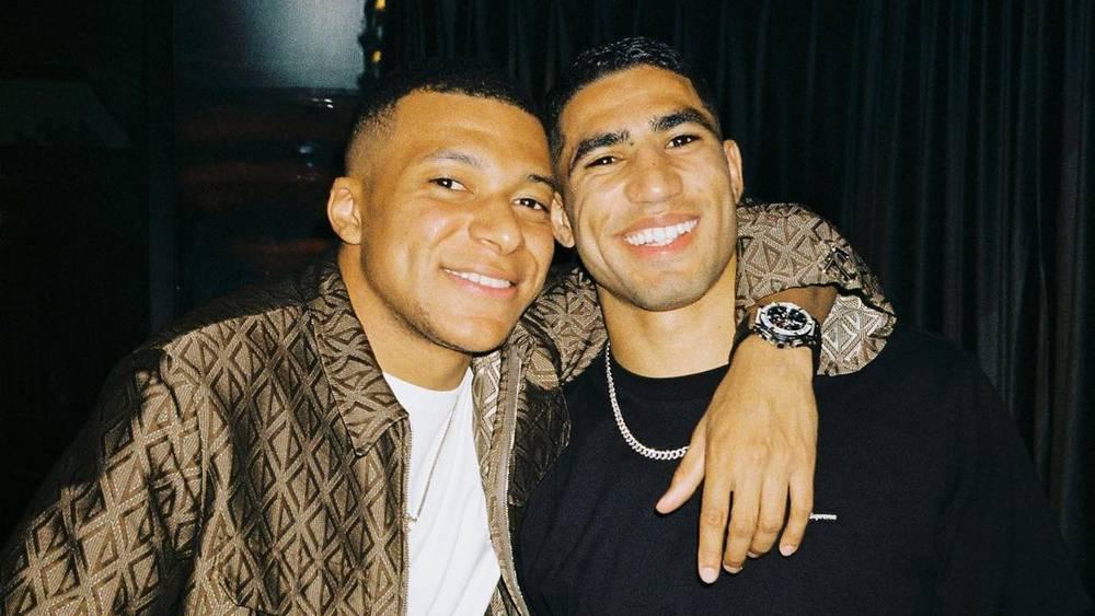 مبابي مُهنّئاً حكيمي بعيد ميلاده الـ24: "يوم خاص لشخص خاص.. عيد ميلاد سعيد أخي"