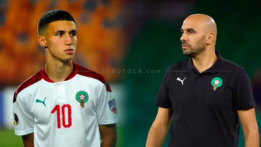 الخنوس: "اخترت المغرب لأكون مصدر فخر لوالداي.. أتطلع لاستدعائي للمونديال وسأحترم قرار المدرب كيفما كان"