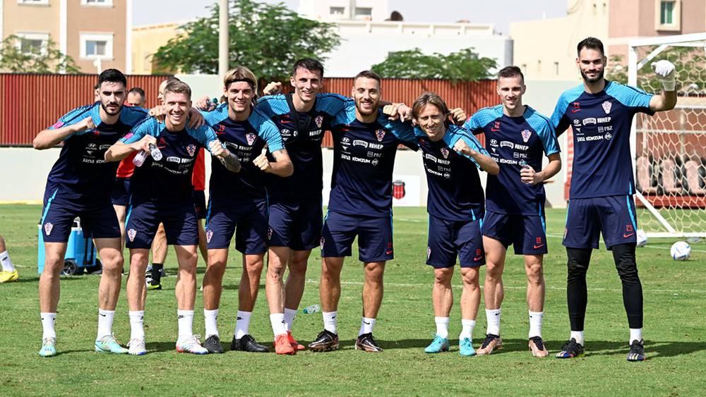 المنتخب الكرواتي يواصل تداريبه بمدينة الرياض قبل التوجه صوب الدوحة غدا الجمعة تأهبا للمشاركة في المونديال