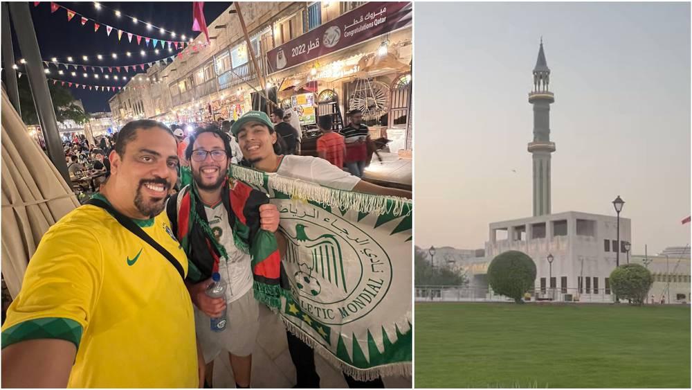 صحافي برازيلي يحاول تصحيح "نظرة الزوار" لقطر ويعلّق على سماع الأذان في المساجد: "إنه من أجمل الأشياء التي سمعتها وأثرت عليّ"