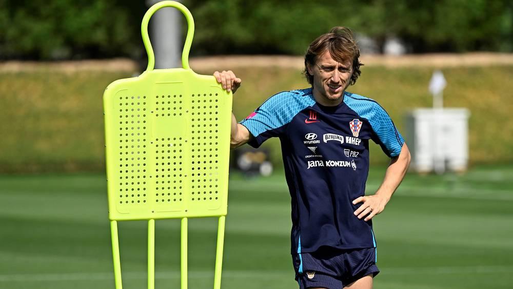 المنتخب الكرواتي يجري حصة تدريبية جديدة تأهبا لمواجهة المغرب في مونديال "قطر 2022"