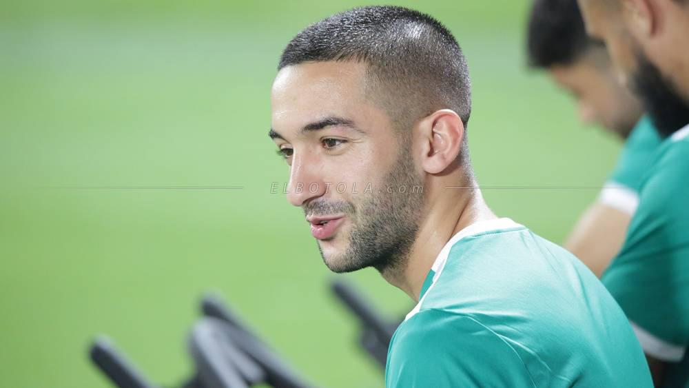 زياش: "الأجواء داخل المنتخب المغربي تساهم في دخولنا لأجواء المونديال ونسعى لنجعل الكل فخورين بنا ونظهر ما نملك كفريق وكبلد"