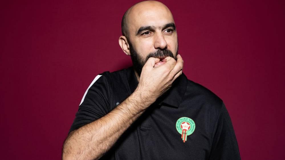 الركراكي: "غدا الجْمهور غادي يقول 'سِيير' للعَابة ماشي ليَّا ويلا دخلنا بفْهامة زَايدة قُدام كرواتيا غادي يربِّيونا بالزّْربة"