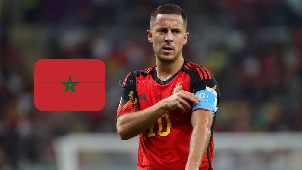 هازارد: "حققنا الأهم بتغلبنا على كندا.. أتمنى أن نفوز على المغرب يوم الأحد ونتأهل للدور الموالي"