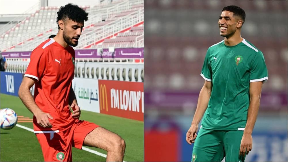 حكيمي ومزراوي حاضران في الحصة التدريبية الأخيرة للمنتخب المغربي قبل مواجهة بلجيكا