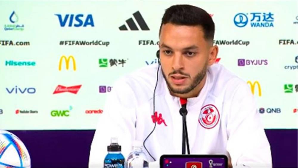 الطالبي (لاعب تونس): "فوز المنتخب المغربي على بلجيكا ملهم لنا قبل مواجهة فرنسا"