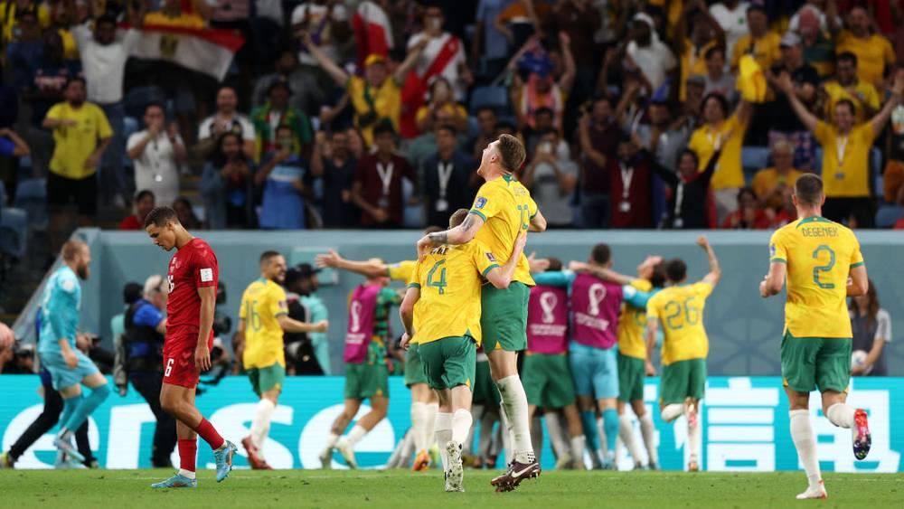 كأس العالم/ أستراليا تهزم الدنمارك (1-0) وترافق فرنسا إلى ثمن النهائي