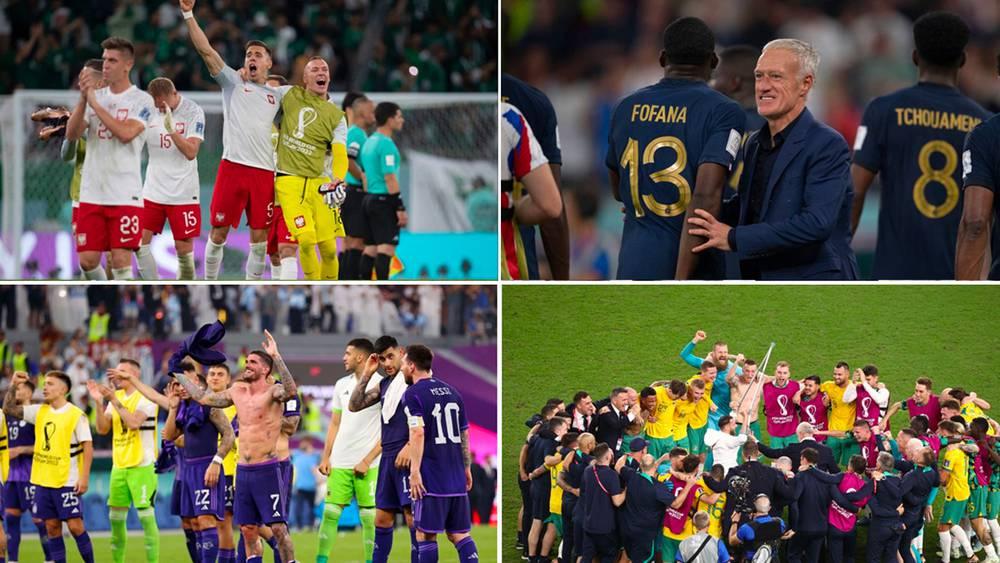 حاملة اللقب فرنسا تواجه بولندا والأرجنتين تصطدم بأستراليا في دور الـ16 من كأس العالم "قطر 2022"