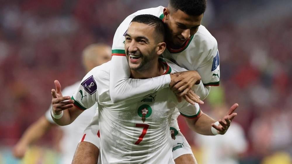 زياش الأعلى تنقيطاً في مباراة المغرب وكندا بمعدل 7.6 حكيمي في المركز الثاني بـ7.5 يليه النصيري بـ7.3