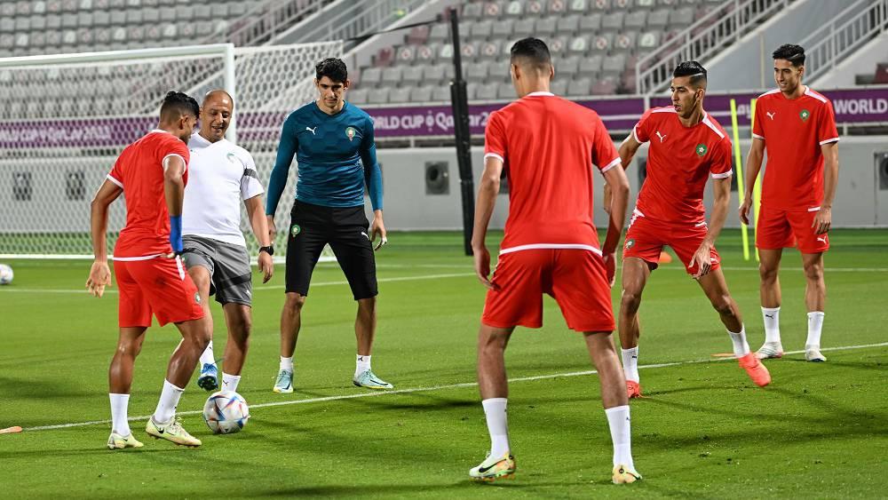 المنتخب المغربي يجري آخر حصصه التدريبية غدا الإثنين (16:00 غرينيتش +1) تأهبا لمواجهة إسبانيا