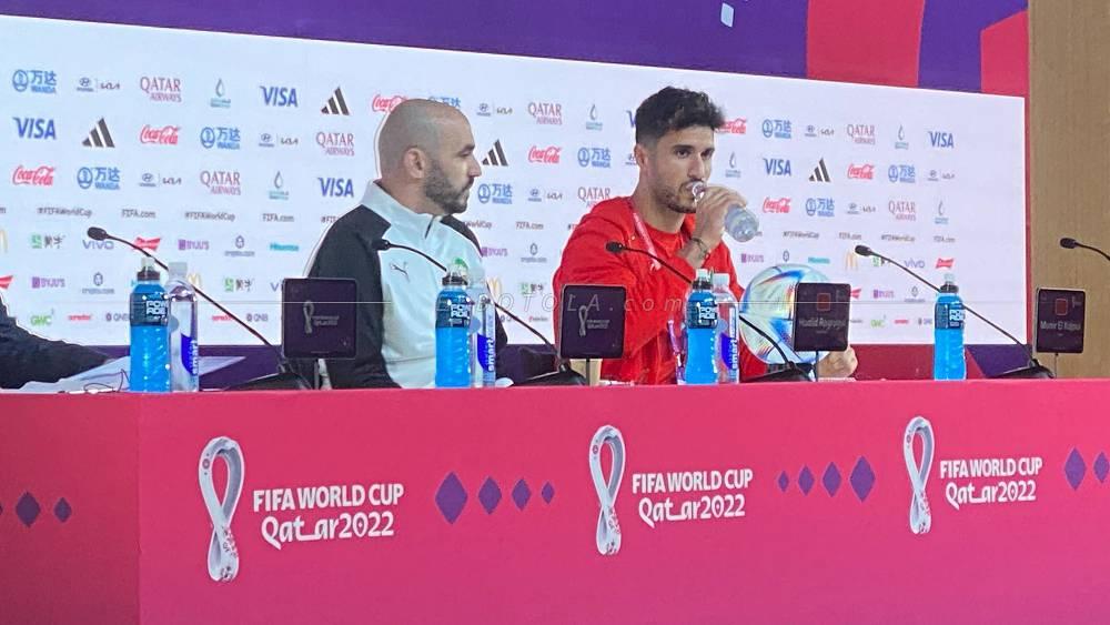 الركراكي: "سنخوض النهائي الرابع لنا في المونديال ضد إسبانيا.. نحن نحب كرتهم وأسلوب لعبهم لكننا سنحاول الفوز بقيمنا ومميزاتنا"