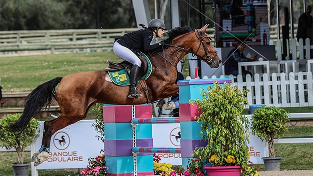 Équitation - Amina Tagemouati remporte le prix de la MAP