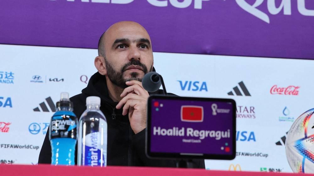 الركراكي: "نحن الآن الحصان الأسود للمونديال.. البرتغال ستحاول التسجيل منذ البداية وستتعقد مهمتها بمرور الدقائق"