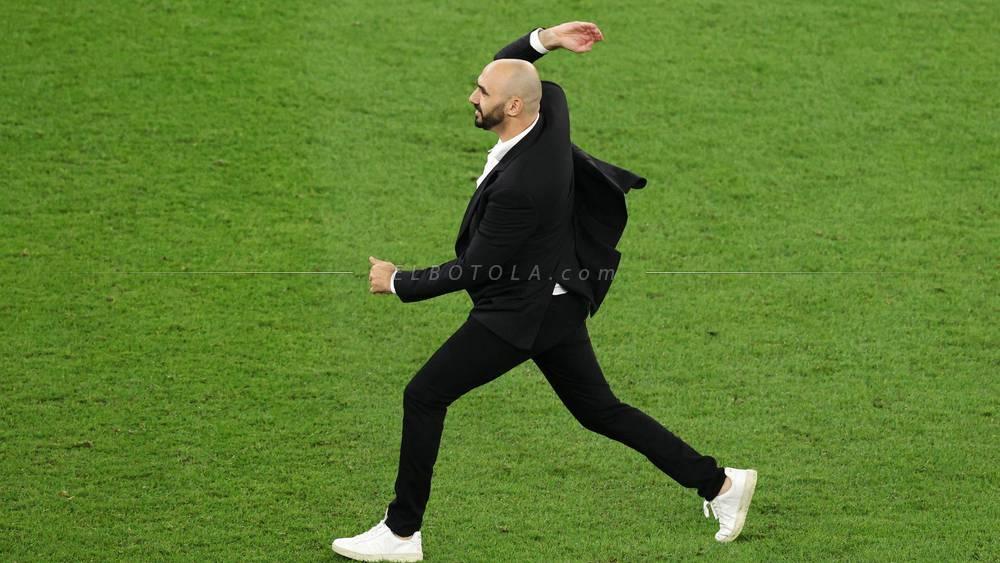 الركراكي: "نحن أفضل منتخب على مستوى اللعب بالروح والقلب ودعم العرب والأفارقة منح اللاعبين الطاقة اللازمة"