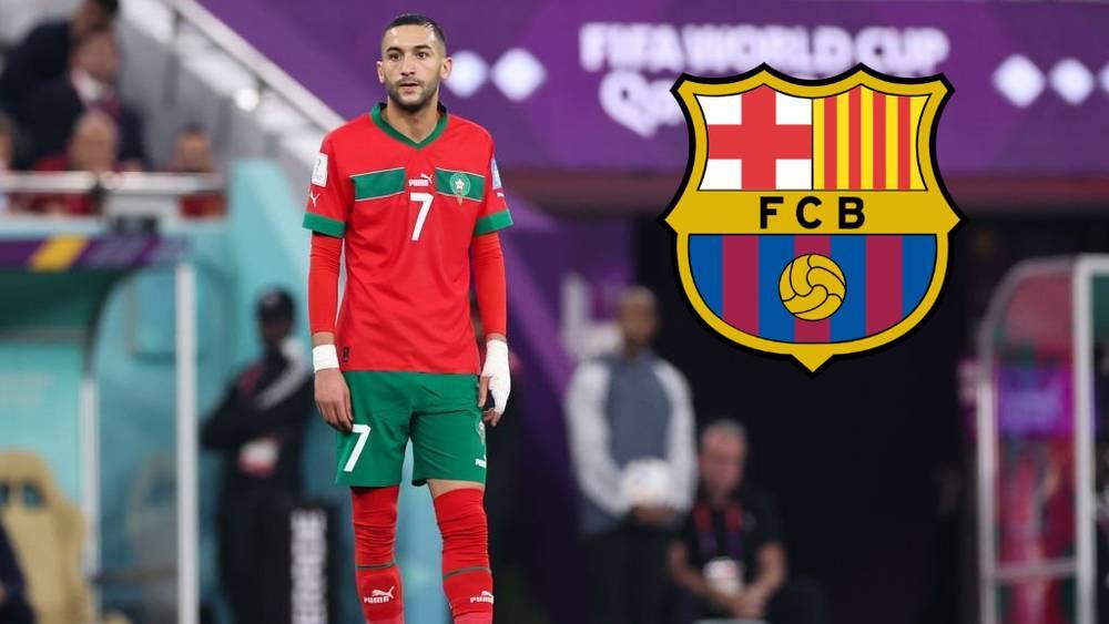 صحيفة "سبورت" بحسرةٍ: "برشلونة رفض ضم زياش قبل سنة واحدة وفضّل عليه أداما تراوري وفيران توريس"