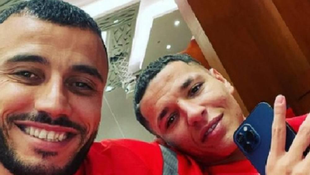 Mountakhab - Amine Harit rend visite à ses coéquipiers