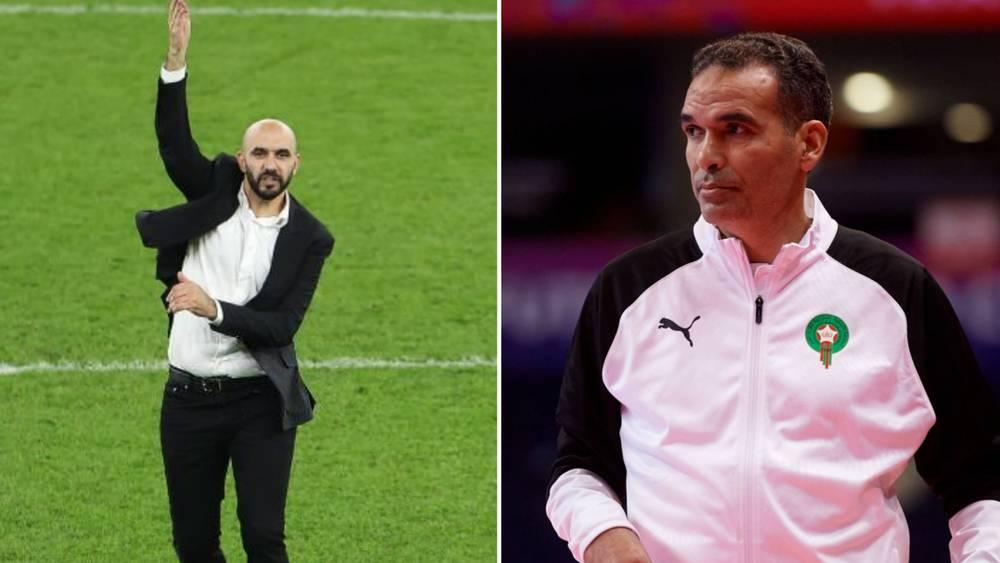 هشام الدكيك: "فخور بك أخي وليد (الركراكي).. إن شاء الله الكأس وديما مغرب"